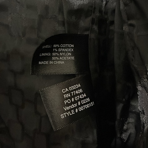 Club Monaco Women's Brown Velvet Blazer Jacket Size 0 - Picture 7 of 8